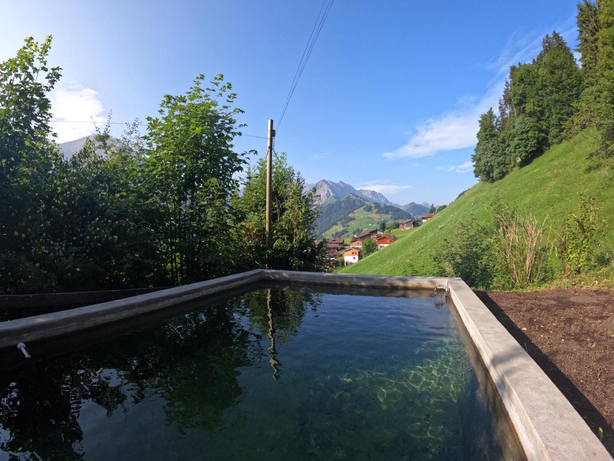 Chalet Sonnenheim Mit Atemberaubender Aussicht Adelboden Exteriör bild